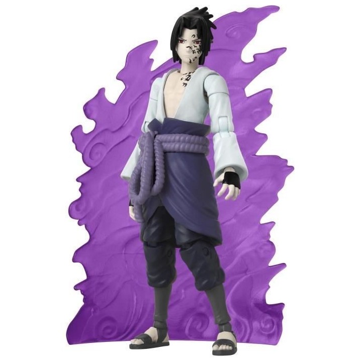 Figurine articulée Sasuke 17cm - Anime Heroes Beyond - Naruto Shippud