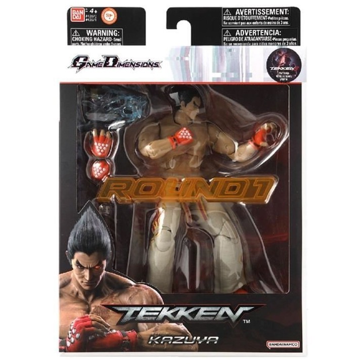 Figurine d'action Tekken - Bandai - Kazuya Mishima - 17 cm