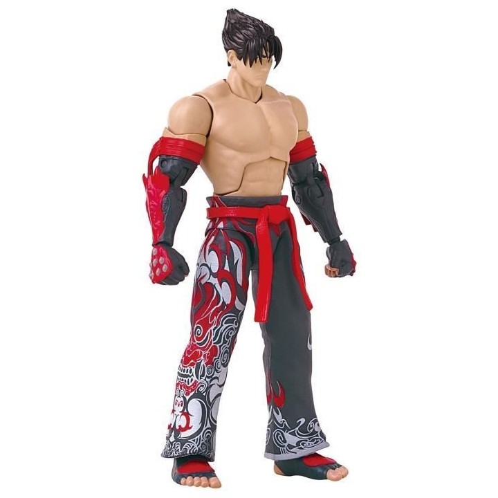 BANDAI - Tekken - Figurine d'action 17 cm - Jin Kazama Game Dimensions