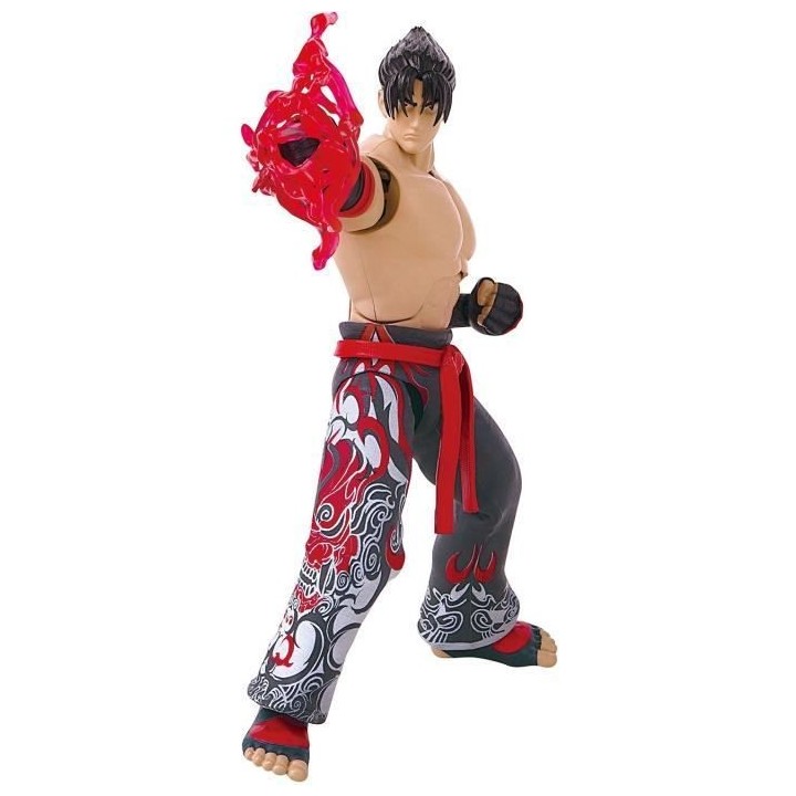 BANDAI - Tekken - Figurine d'action 17 cm - Jin Kazama Game Dimensions