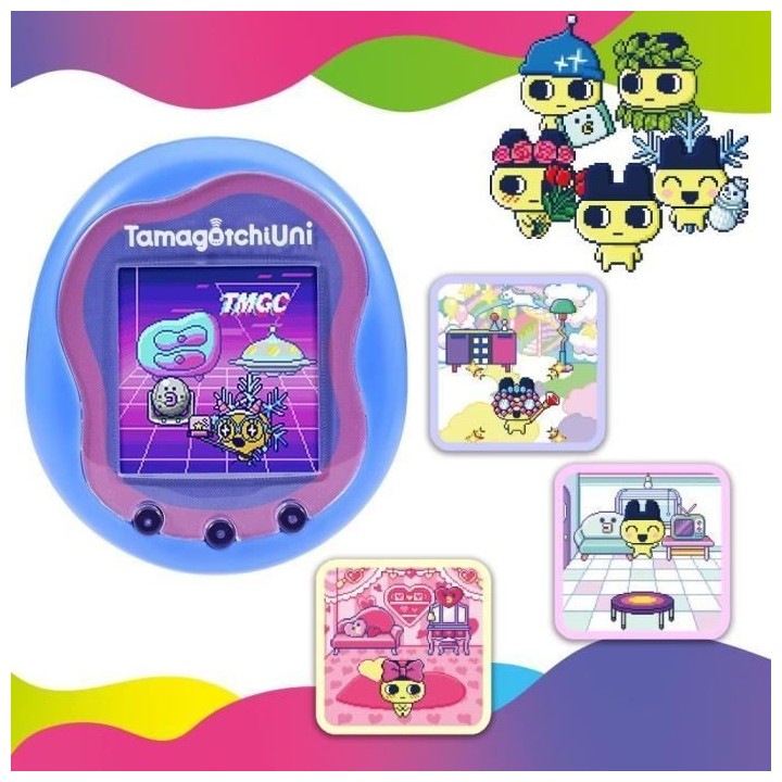 BANDAI - Tamagotchi Uni - Tamagotchi connecté avec bracelet montre -