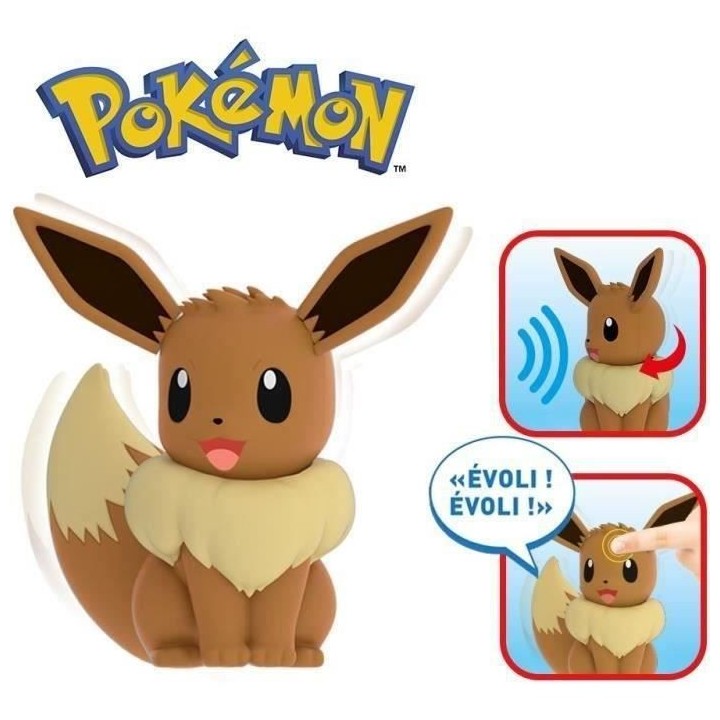 Figurine électronique interactive - BANDAI - My Partner Evoli - Poké