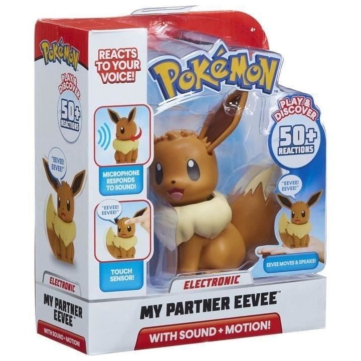 Figurine électronique interactive - BANDAI - My Partner Evoli - Poké