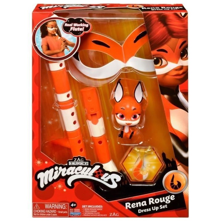 BANDAI - Miraculous Set de transformation - Rena Rouge