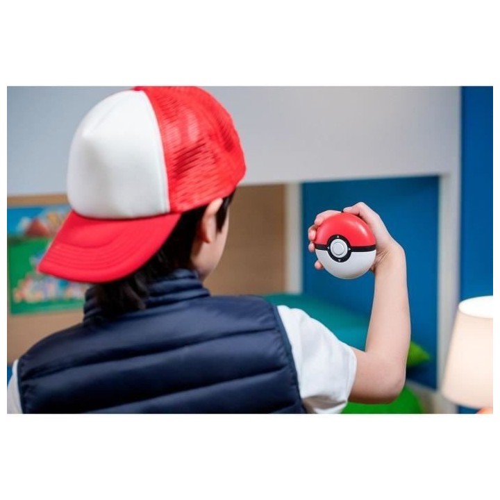 Figurine Dresseur Mission - BANDAI - Pokémon - Rouge, blanc et noir -