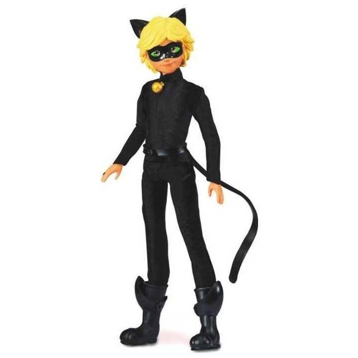Poupée BANDAI - Miraculous Adrien et ses 2 tenues - 26 cm