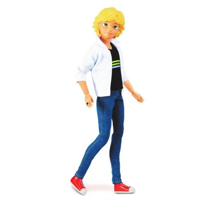 Poupée BANDAI - Miraculous Adrien et ses 2 tenues - 26 cm