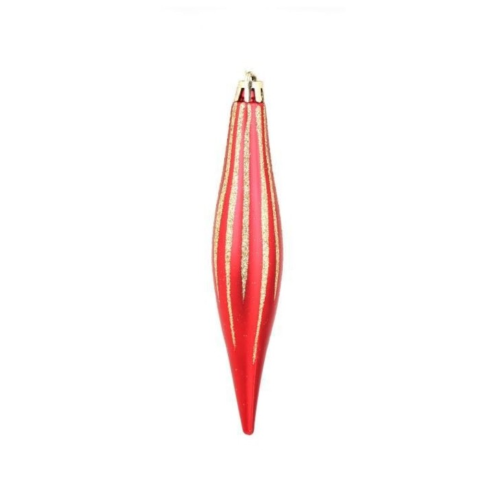 AUTOUR DE MINUIT Set de 4 glaçons pailletées finition matte - H15 cm