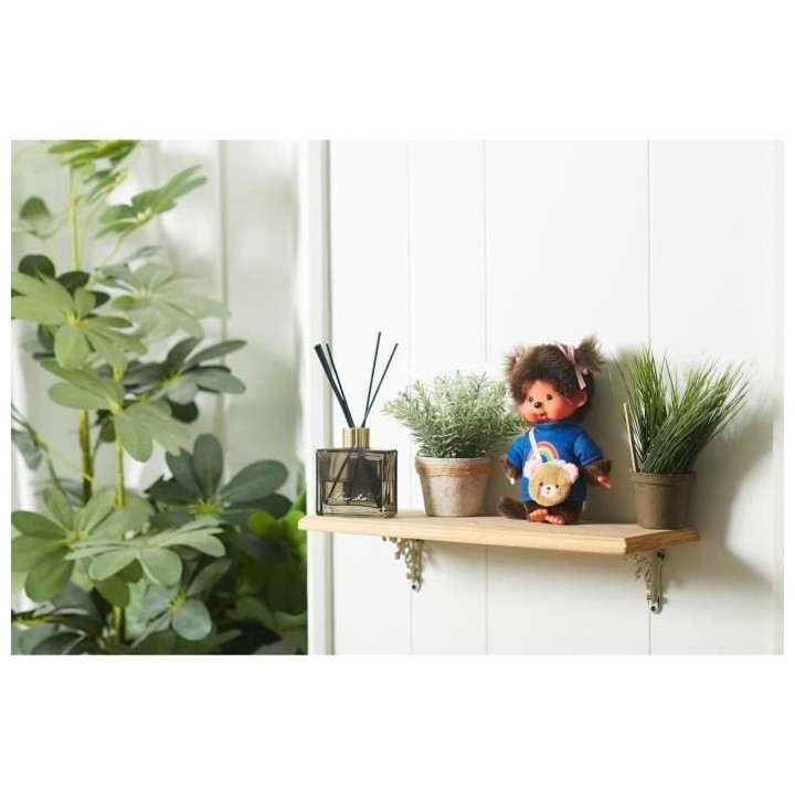 Bandai - Peluche Monchhichi kawai bandouliere - 20 cm