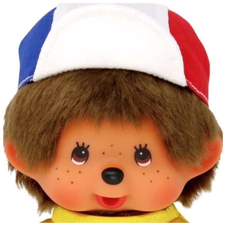 Peluche Monchhichi Tour de France - 20 cm - BANDAI