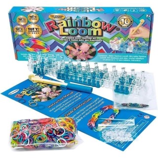 Rainbow Loom Original - Bandai - Métier a tisser avec 600 élastiques