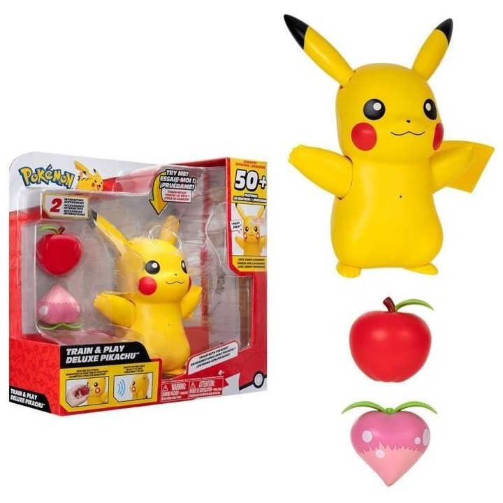 Figurine miniature - BANDAI - Pokémon Pikachu interactif et ses acces