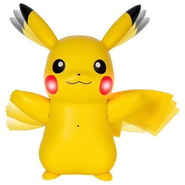 Figurine miniature - BANDAI - Pokémon Pikachu interactif et ses acces