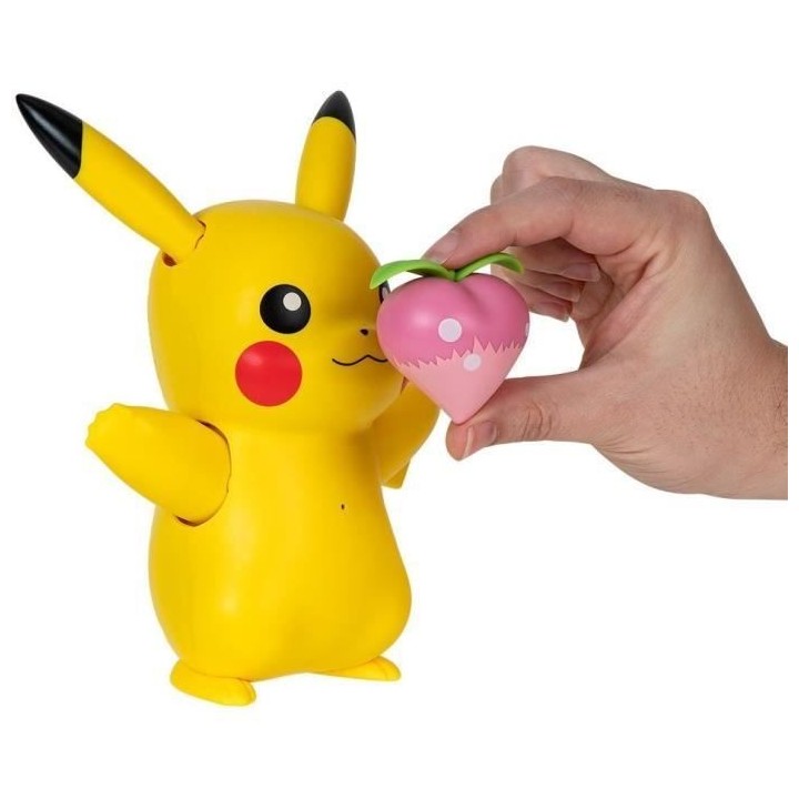 Figurine miniature - BANDAI - Pokémon Pikachu interactif et ses acces