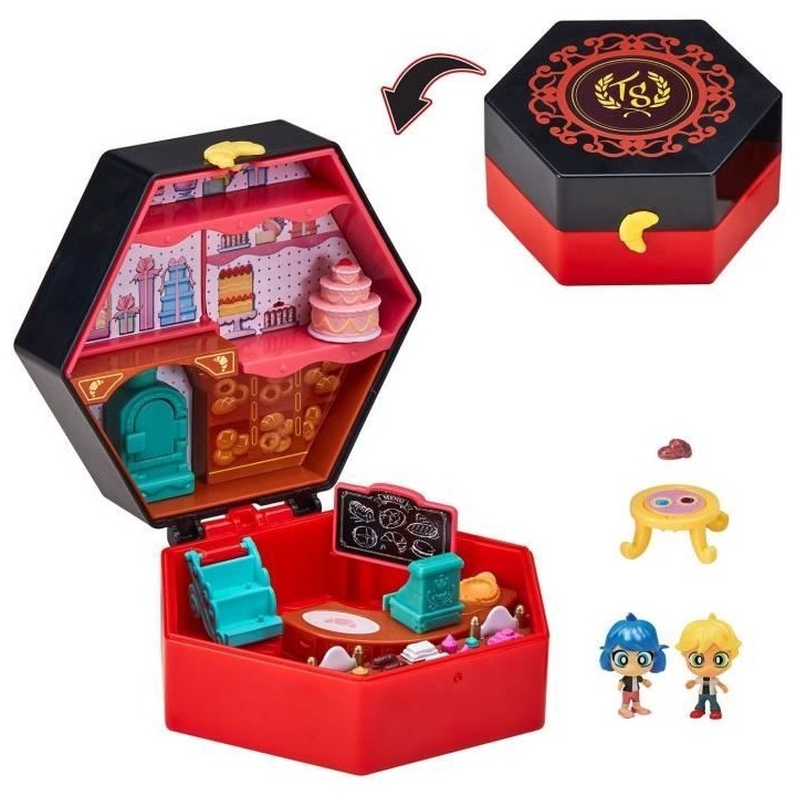 BANDAI - Miraculous Ladybug - Mini univers Chibi Boulangerie - Mini fi