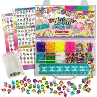 Bandai - Rainbow Loom Combo Set – Fabrication de bracelets - Métier