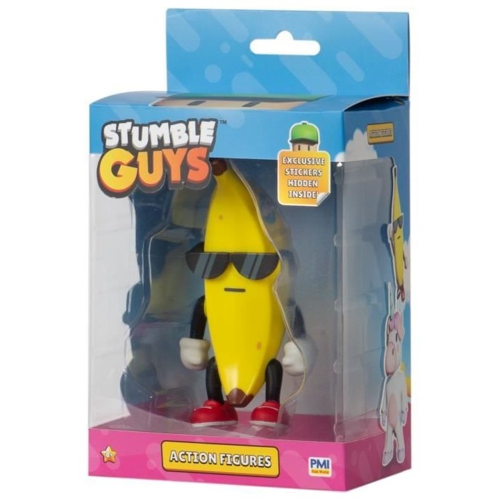 BANDAI - Stumble Guys - Figurine 11 cm - Banana Guy