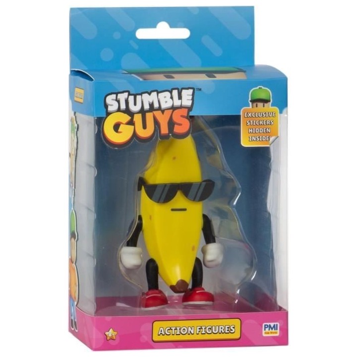 BANDAI - Stumble Guys - Figurine 11 cm - Banana Guy