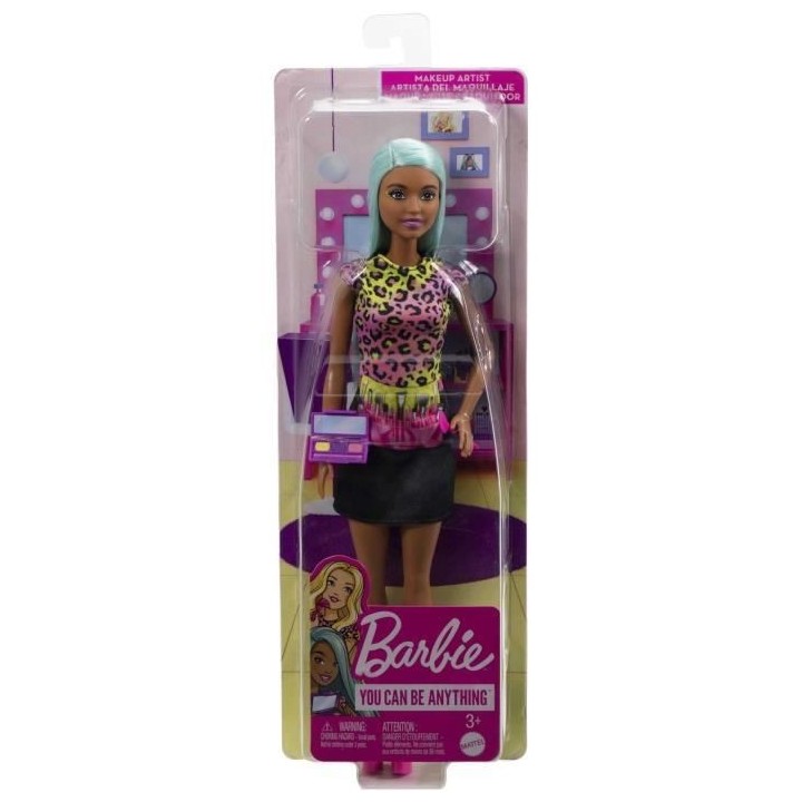 Barbie - Barbie Maquilleuse - Poupée avec accessoires