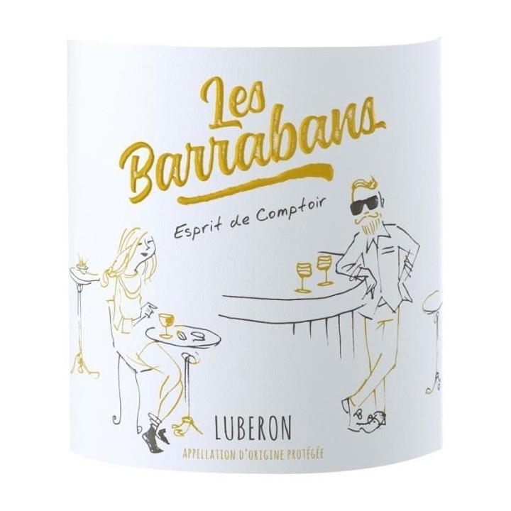 Les Barrabans 2021 Luberon - Vin blanc de la Vallée du Rhône