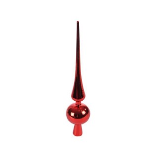 AUTOUR DE MINUIT Cimier fleche brillant -H 28cm - Rouge