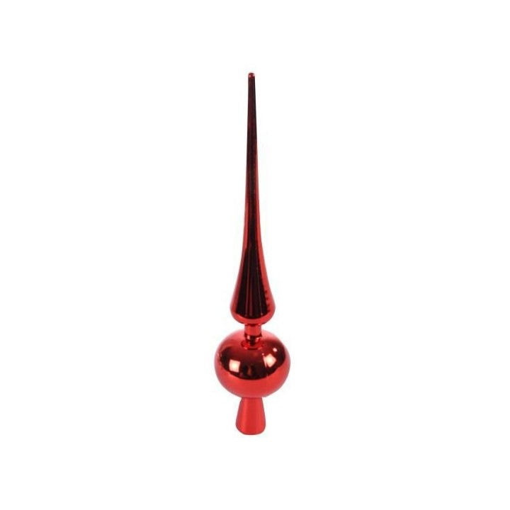 AUTOUR DE MINUIT Cimier fleche brillant -H 28cm - Rouge
