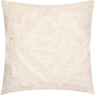 Coussin Tuft Inca - 40 x 40 cm - Ivoire
