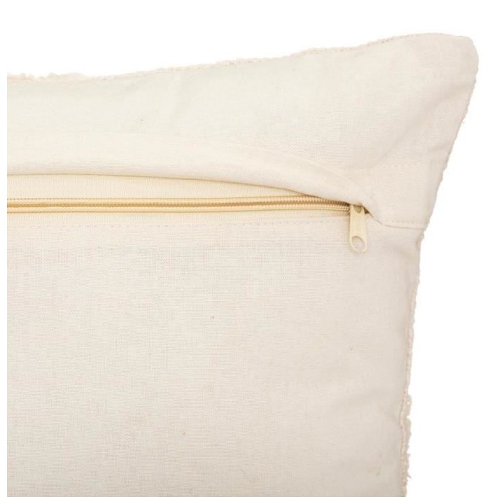 Coussin Tuft Inca - 40 x 40 cm - Ivoire