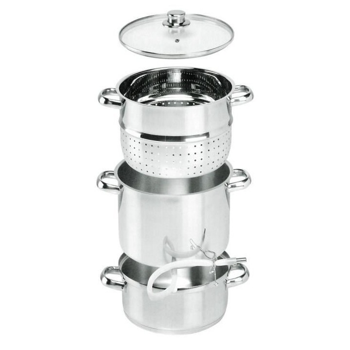 BAUMALU Extracteur de jus inox - 28 cm