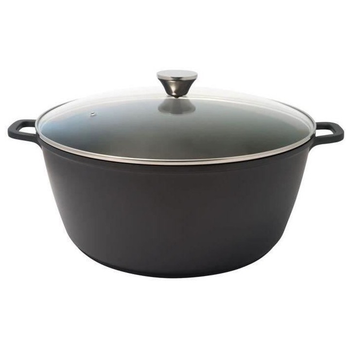 Mijoteuse haute + couvercle verre - 13,4 Lt Ø 36 cm