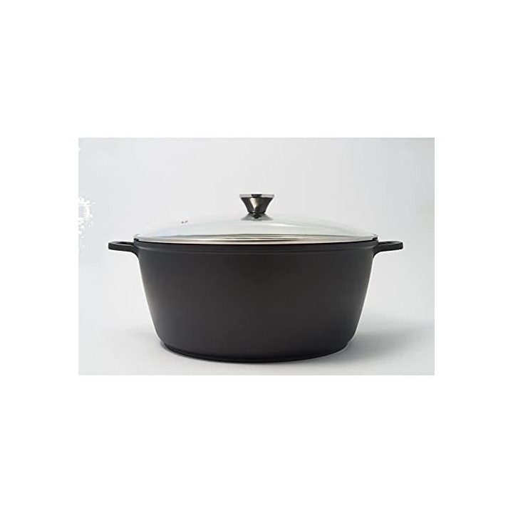 Mijoteuse haute + couvercle verre - 13,4 Lt Ø 36 cm