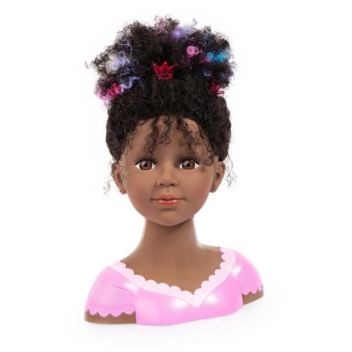 Tete a coiffer BAYER DESIGN - Charlene Super Model - Cheveux bouclés