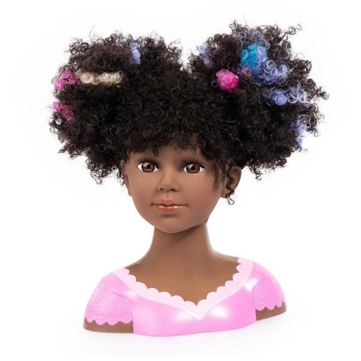 Tete a coiffer BAYER DESIGN - Charlene Super Model - Cheveux bouclés