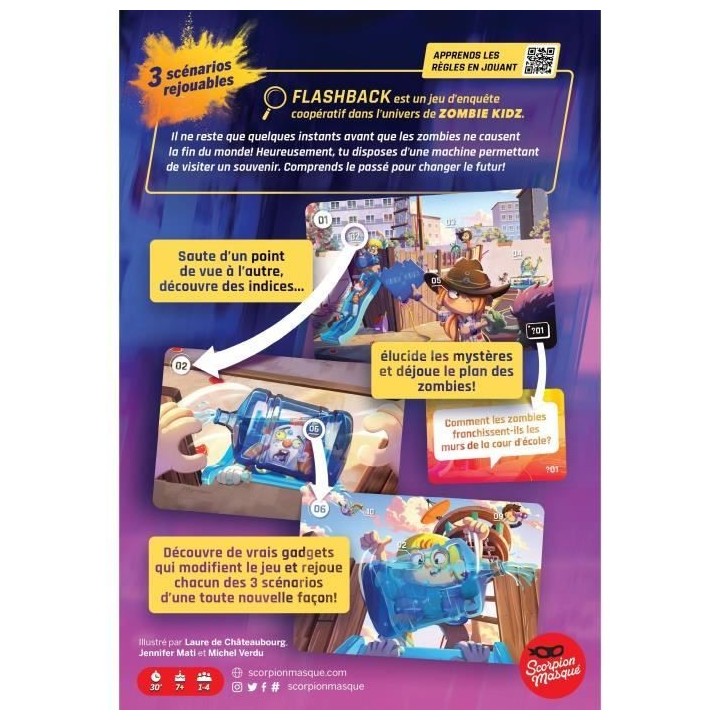 Flashback Zombie Kidz - Jeux de société