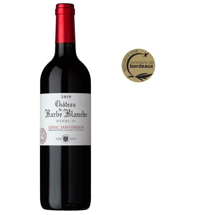 Château de Barbe Blanche Cuvée Henri IV 2021 Lussac Saint-Emilion -