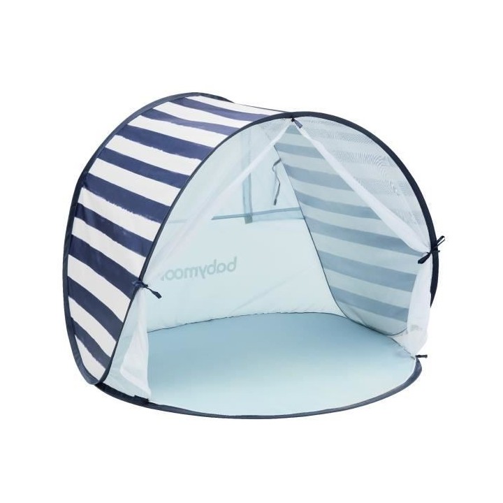 Babymoov Tente Anti-UV FPS 50+ Mariniere - Moustiquaire intégrée