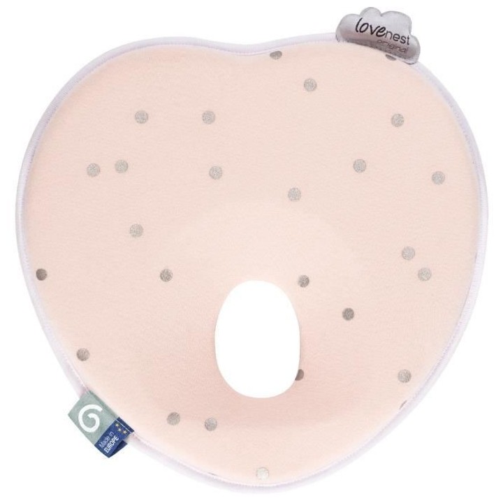 Babymoov Support de tete ergonomique Lovenest Original, Pinky