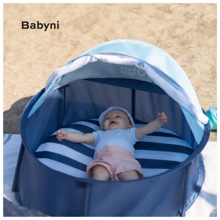BABYMOOV Babyni mariniere 2 en 1, aire de jeux et lit d'appoint , anti