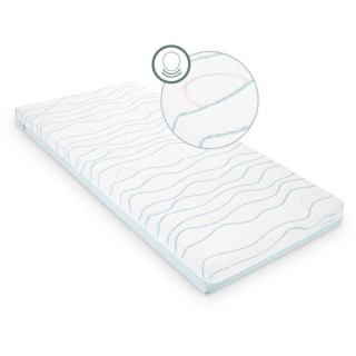 Matelas Cosy'Lite Ergonomique BABYMOOV, anti-tete plate, respirant, 70