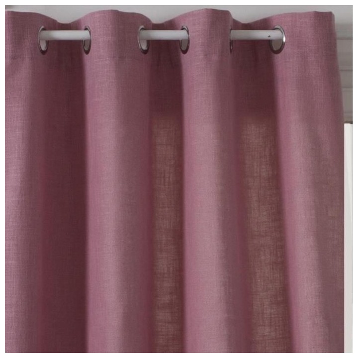 Rideau Clem 140 x 260 - Vieux Rose
