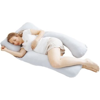Coussin de grossesse et d'allaitement BABYMOOV en Coton Bio B.LOVE XXL