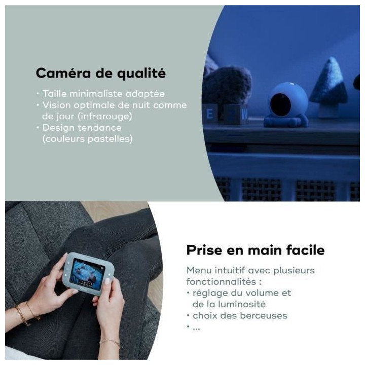 Babyphones vidéos BABYMOOV - YOO ROLL