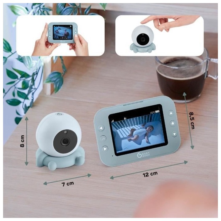 Babyphones vidéos BABYMOOV - YOO ROLL