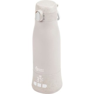 Chauffe-biberon nomade Moov & Feed - BABYMOOV - 340ml - minéral beige
