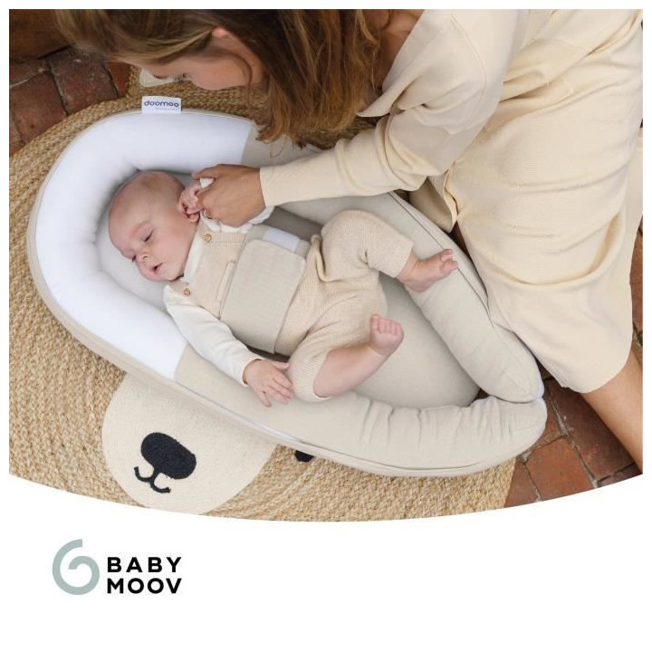 BABYMOOV Réducteur de lit Doomoo Cocoon Tetra, nid douillet et sécur