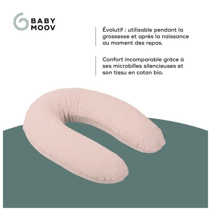 BABYMOOV Coussin de maternité Doomoo Buddy, un confort unique de la g