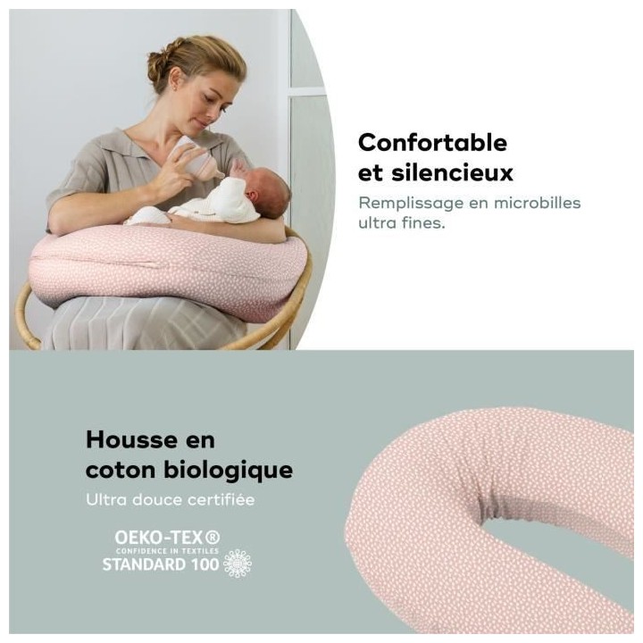 BABYMOOV Coussin de maternité Doomoo Buddy, un confort unique de la g