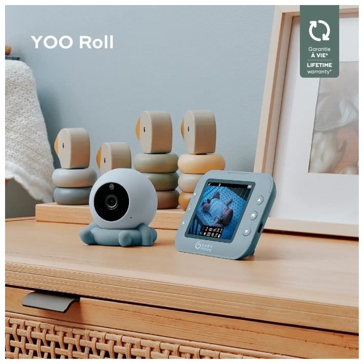 Caméra additionnelle BABYMOOV pour babyphone vidéo YOO ROLL