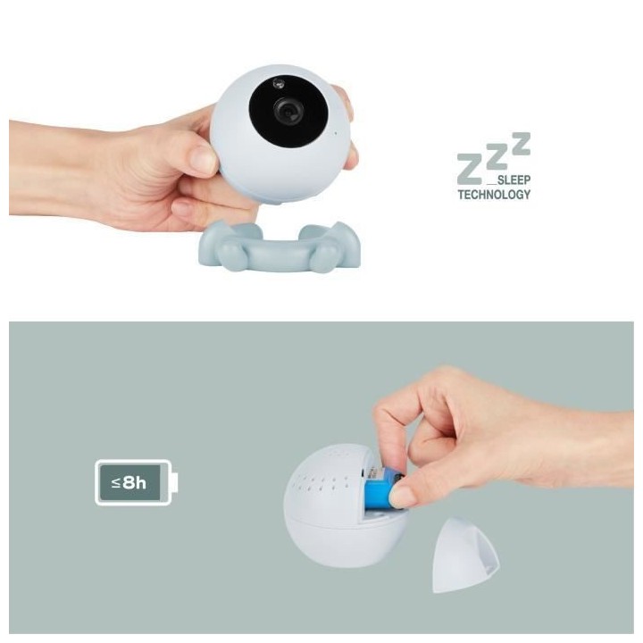 Caméra additionnelle BABYMOOV pour babyphone vidéo YOO ROLL