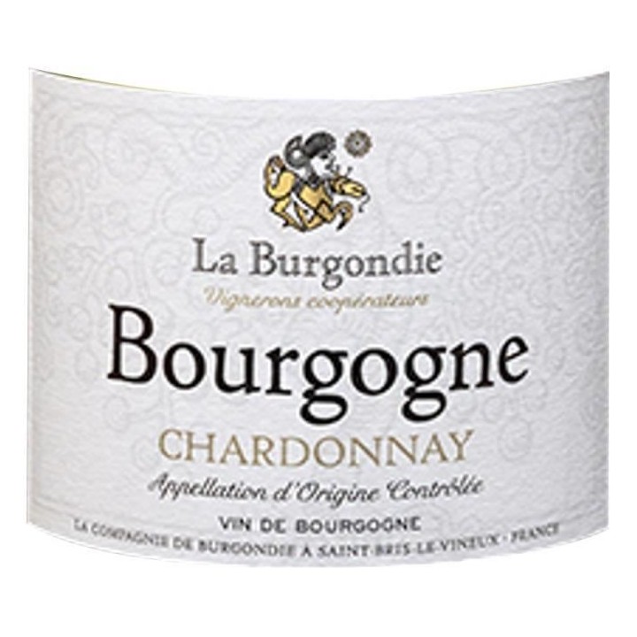 La Burgondie 2022 Bourgogne Chardonnay - Vin blanc de Bourgogne